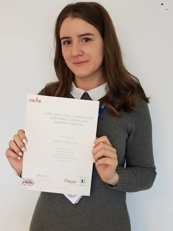 Picture of a recent Distance Learning Centre Graduate